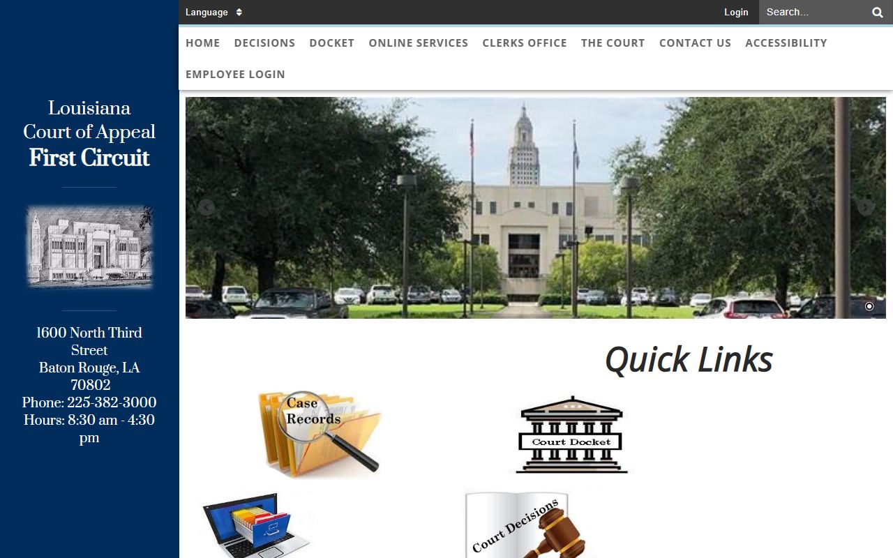 Webster Parish court records Louisiana Court of Appeal Second Circuit source